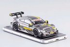 Dark Gray 1:43 NO.84 Diecast Mercedes-Benz C63 AMG DTM Toy