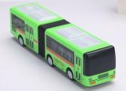 Kids Green / Blue Plastics Electric Articulated City Bus Toy