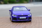 Blue / Green 1:38 Scale Kids Diecast VW Scirocco R Toy