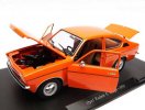 Orange 1:24 Whitebox Diecast 1973 Opel Kadett C Coupe Model