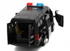 Kids Black Pull-Back Function Die-Cast Police Van Bus Toy