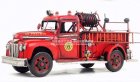 Red Large Scale Tinplate Vintage 1946 Ford Fire Fighting Truck