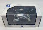Silver 1:43 Diecast 2001 Peugeot Moonster Concept Car Model