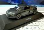 Gray 1:43 Scale SCHUCO Diecast Audi R8 GT Model