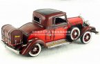 Large Scale Red Retro Tinplate Cadillac V16 Model