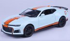 1:24 Blue Motormax Diecast 2017 Chevrolet Camaro ZL1 Model