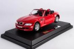 1:24 Scale Bburago Silver / Red Diecast BMW M Model