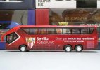 Red Sevilla F.C. Painting Kids Diecast Coach Bus Toy