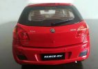Red 1:18 Scale Diecast 2011 Geely Englon SC5-RV Model