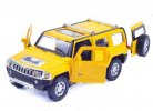 Black / Yellow / Silver / Red 1:32 Kids Diecast Hummer H3 Toy