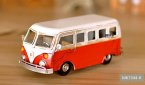 Green / Red / Pink Small Size Vintage Tinplate VW Bus Model