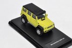 Black / Yellow 1:64 Scale Diecast Mercedes Benz G500 4X4 Model
