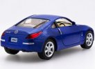 Red / Blue / Silver Kids 1:34 Scale Diecast Nissan 350Z Toy