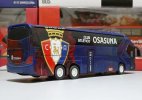 Blue Osasuna F.C. Painting Kids Diecast Coach Bus Toy
