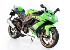 Black / Green 1:12 MaiSto Diecast 2010 Kawasaki Ninja ZX-10R