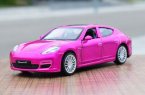 Pink / Green 1:43 Scale Kids Diecast Porsche Panamera S Toy