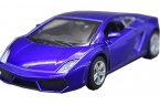 Blue / Pink 1:43 Scale Kids Diecast Lamborghini Gallardo Toy