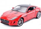 Black / Orange / Red 1:24 Diecast Jaguar F-Type Coupe Model