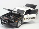 1:18 Scale Black Maisto Police Diecast Dodge Challenger Model