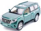 Kids Black /White /Green Diecast Toyota Land Cruiser Prado Toy