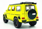 Black / Yellow 1:22 Diecast Mercedes-Benz Brabus SUV Toy