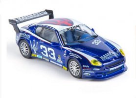 Blue 1:43 Scale Diecast Maserati DTM Car Model