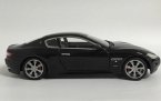 Black 1:24 Scale Motorama Diecast Maserati GranTurismo Model