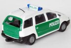 Kids White-Green SIKU 1365 Diecast Police Car Toy