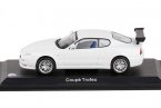 White 1:43 Scale Diecast Maserati Coupe Trofeo Model