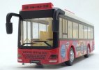 Kids White / Red / Yellow / Blue Die-Cast City Bus Toy