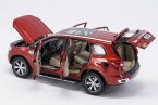 1:18 Scale Red Diecast Ford Everest SUV Model