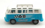 Kids 1:43 Scale Blue / Red / Purple / Green VW Bus Toy