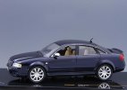 1:43 Scale Deep Blue IXO Diecast 2003 Audi RS 6 Sedan Model