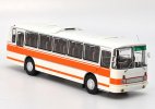 Red/ Blue / Orange 1:43 Scale Diecast LAZ-699 City Bus Model