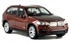 1:36 Scale White / Brown Kids Welly Diecast BMW X5 SUV Toy