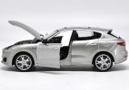 1:24 Scale Silver Bburago Diecast Maserati Levante Model