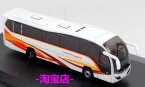 White Mini Scale Oxford Die-Cast Plaxton Elite Tour Bus Model