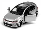 1:62 Scale Silver Diecast 2017 VW Golf GTI Model