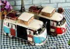 Medium Scale Blue-White / Red-White 1966 VW DELUXE BUS model