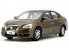 1:18 Golden / Gray / Black 2014 Diecast Nissan Sylphy Model