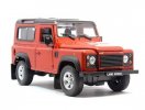 1:24 Red / White / Black / Silver Land Rover Defender Model