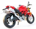 Black / Red MaiSto 1:12 Scale Diecast DUCATI MONSTER 696 Model