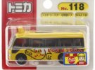 1:89 Mini Scale Kid Yellow TOMY Die-cast Kindergarten School Bus