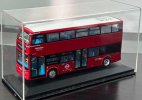 1:64 Scale Red Diecast BYD Double Decker Bus Model