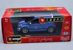 1:24 Blue Bburago Diecast Renault Twingo Gordini RS Model