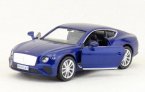 Kids 1:36 Scale Red / Blue Diecast Bentley Continental GT Toy