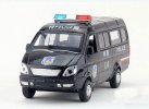 Kids Black Pull-Back Function Die-Cast Police Van Bus Toy