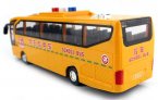 Yellow Kids Plastics Chinese School Bus Toy