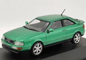 Green / White 1:43 Scale Solido Diecast Audi Coupe S2 Model