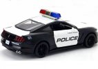 1:32 Scale Black Kids Police Diecast Ford Shelby GT350 Toy